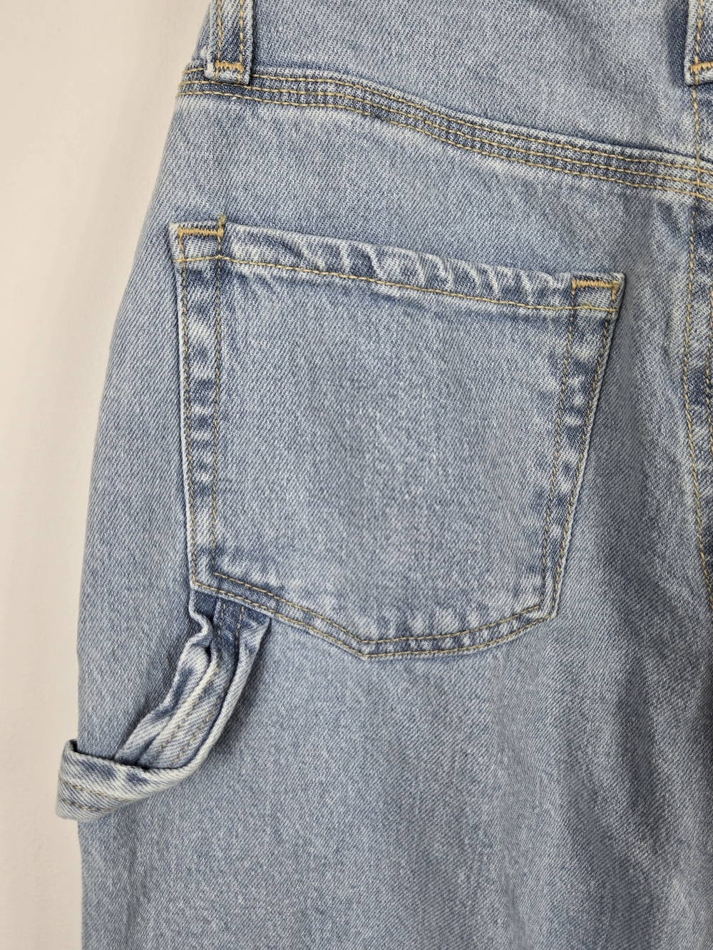 Hollister Ultra High Rise Dad Jeans Light Wash 90s Y2K Mom Denim W25 - Picture 7 of 9